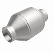 Load image into Gallery viewer, MagnaFlow Conv Univ 2.5in Inlet/Outlet Center/Center Round 3in Body L x 5in W x 8.75in Overall L - Additional View 9