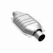 Load image into Gallery viewer, MagnaFlow Conv Univ 2.5inch CA OBDII fits 1995-2006 Acura / Buick / Cadillac and more - Installation View
