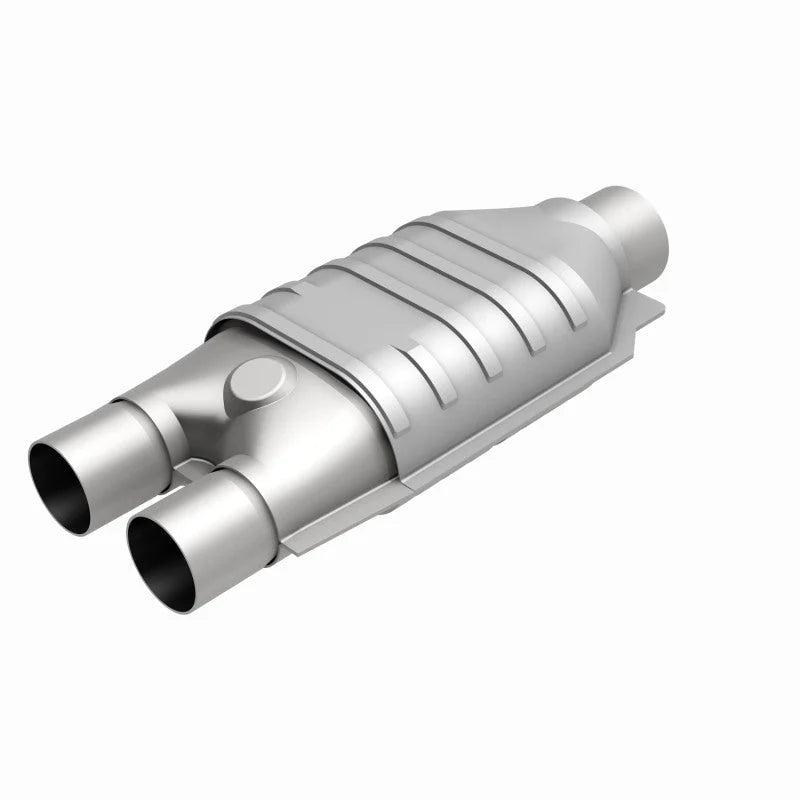 MagnaFlow Conv Univ 2.5inch/2inch Single/dual - Side View