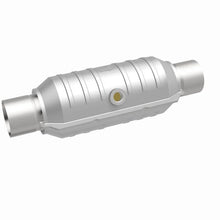 Load image into Gallery viewer, MagnaFlow Conv Univ 2in Inlet/Outlet Center/Center Round 11in Body L x 5.125in W x 15in Overall L - Additional View 6