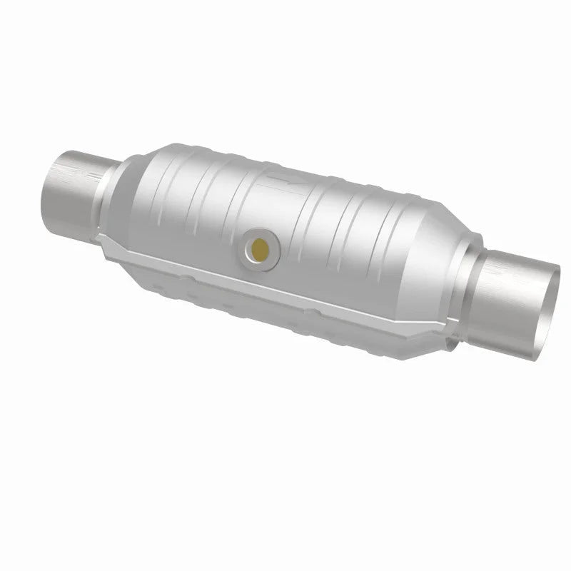 MagnaFlow Conv Univ 2in Inlet/Outlet Center/Center Round 11in Body L x 5.125in W x 15in Overall L - Additional View 9