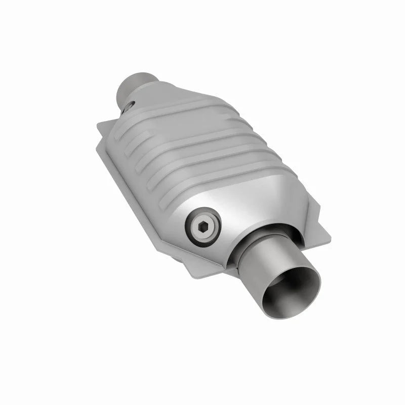 MagnaFlow Conv Univ 3 Dual O2 Boss - Back View