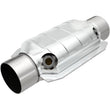 Load image into Gallery viewer, MagnaFlow Conv Univ 3 W/Dual O2 Boss - Main Product View