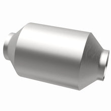 Load image into Gallery viewer, MagnaFlow Conv Univ 3.00in C/C Spun Front OEM - Side View