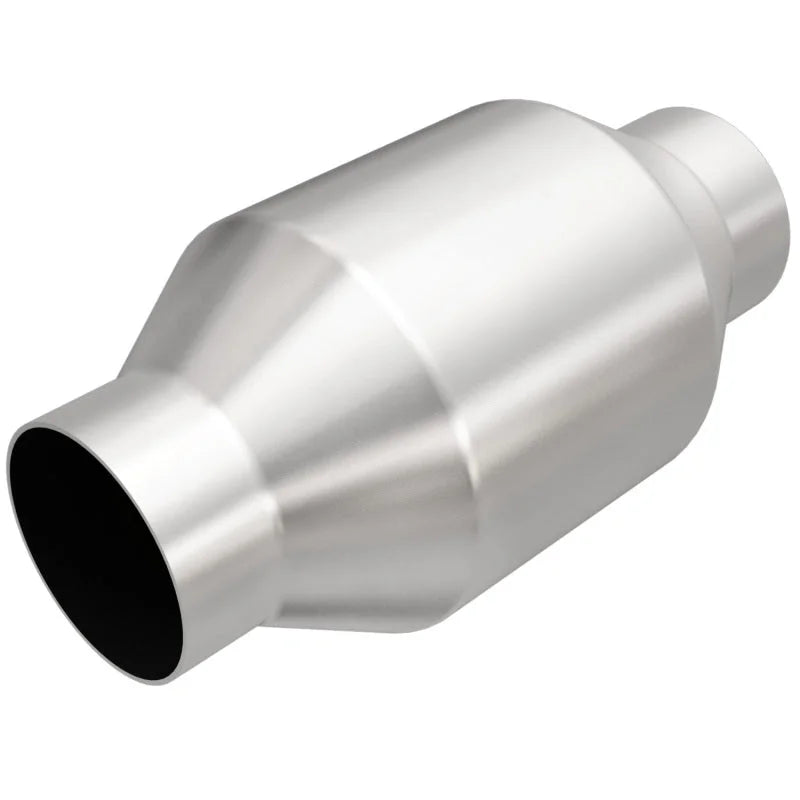 MagnaFlow Conv Univ 3.00inch C/C Met. - Side View