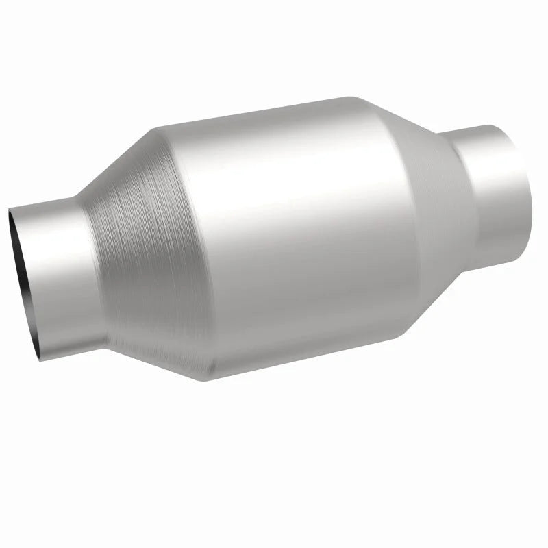 MagnaFlow Conv Univ 3.00inch C/C Met. - Back View