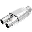 Load image into Gallery viewer, MagnaFlow Conv Univ 3inch/2inch Single/dual w/ O2 - Side View