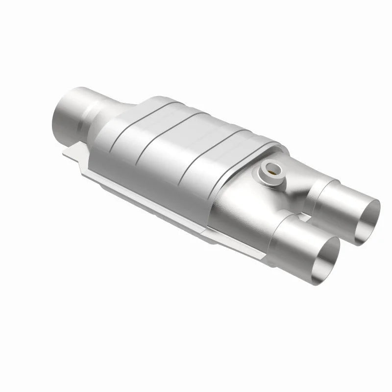 MagnaFlow Conv Univ 3inch/2inch Single/dual w/ O2 - Back View