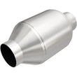 Load image into Gallery viewer, MagnaFlow Conv Univ 5inch Spun Met. 2.5inch C/C - Side View