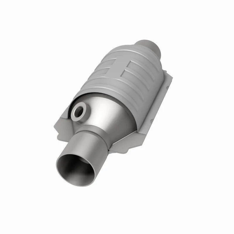 MagnaFlow Conv Universal 1.75 with 1-O2 Front CA - Back View