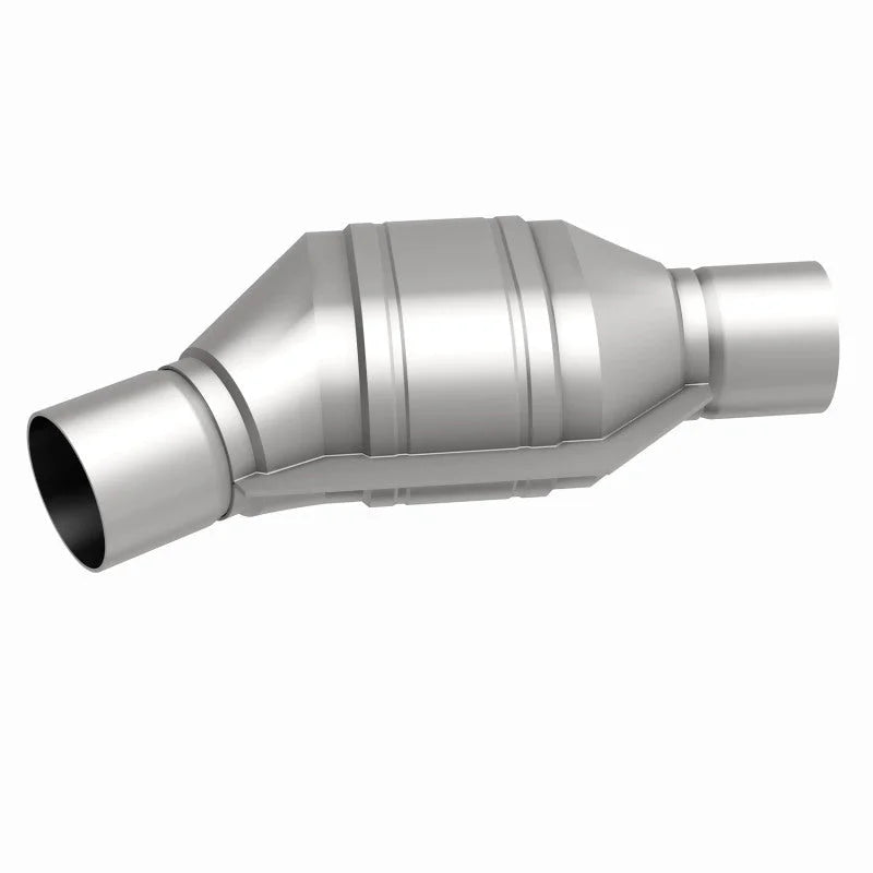 MagnaFlow Conv Universal 2 inch Angled O/C Pre-OBDII - Back View