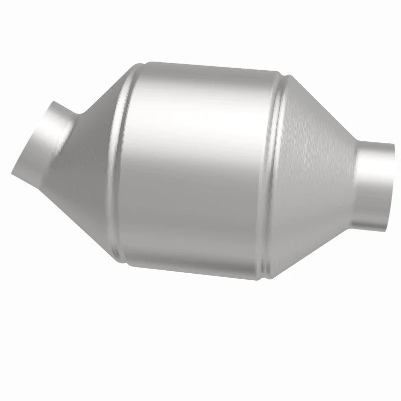 MagnaFlow Conv Universal 2 inch C/A 5 inch spun body - Installation View
