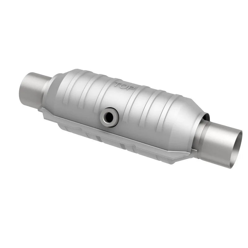 MagnaFlow Conv Universal 2.00 Midbed O2 Rear CA - Side View