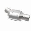 Load image into Gallery viewer, MagnaFlow Conv Universal 2.25 Angled Inlet OEM - Installation View