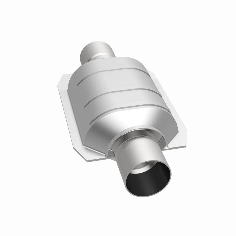 MagnaFlow Conv Universal 2.25 Rear with O2 - Back View