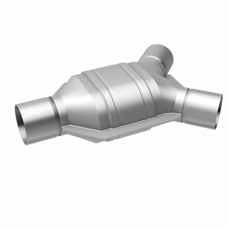 MagnaFlow Conv Universal 2.25 inch/2 inch S/D PC2 Rear - Back View