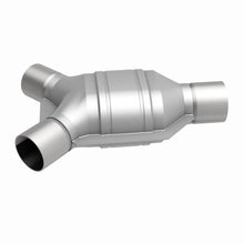 Load image into Gallery viewer, MagnaFlow Conv Universal 2.25 inch/2 inch S/D PC2 Rear - Installation View