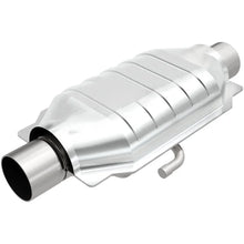 Load image into Gallery viewer, MagnaFlow Conv Universal 2.25in Inlet 2.25in Outlet 16in Length 6.375in Width - Main Product View