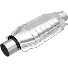 Load image into Gallery viewer, MagnaFlow Conv Universal 2.25in Inlet 2.25in Outlet 16in Length 6.375in Width - Main Product View