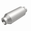 Load image into Gallery viewer, MagnaFlow Conv Universal 2.5 inch C/C spun body - Side View