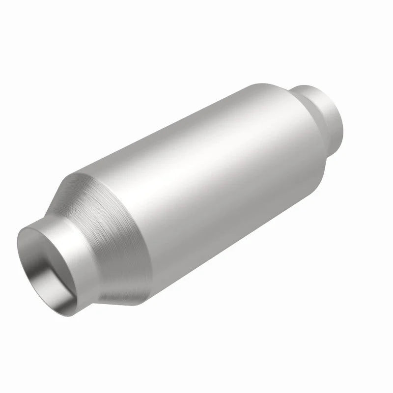 MagnaFlow Conv Universal 2.5 inch C/C spun body - Side View