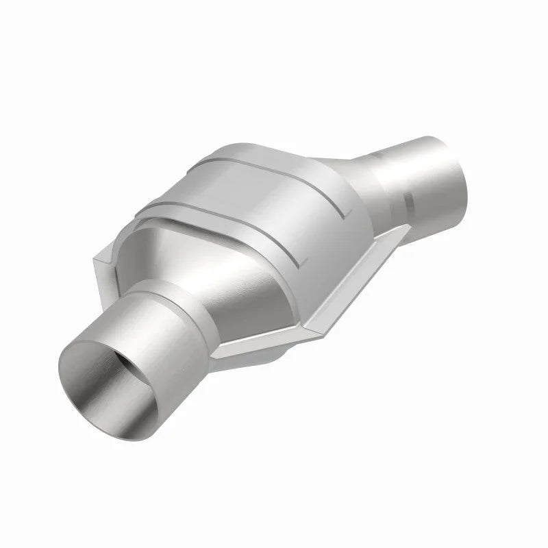 MagnaFlow Conv Universal 2.50 Angled Inlet OEM - Installation View