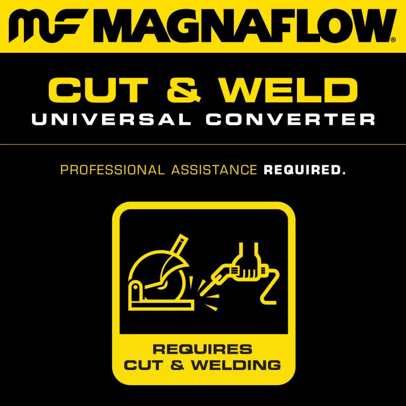 MagnaFlow Conv Universal 2.50 Front Spun - Additional View 9