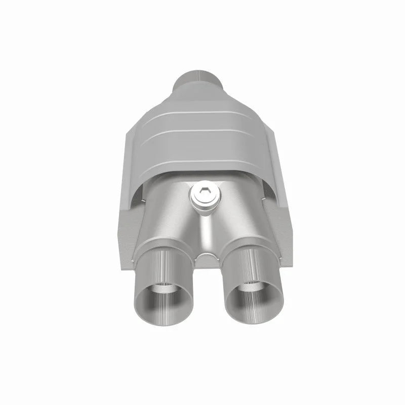 MagnaFlow Conv Universal 2.5/2 Single/Dual O2 - Back View
