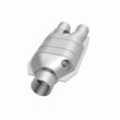 Load image into Gallery viewer, MagnaFlow Conv Universal 2.5/2 Single/Dual O2 - Installation View