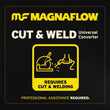 Load image into Gallery viewer, MagnaFlow Conv Universal 2.5/2 Single/Dual O2 - Additional View 10