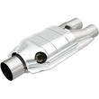 Load image into Gallery viewer, MagnaFlow Conv Universal 2.5/2 Single/Dual O2 - Side View