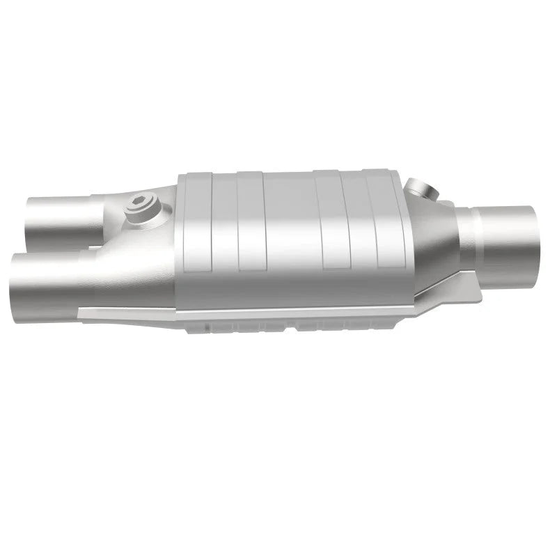 MagnaFlow Conv Universal 2.5/2 single/dual O2 OEM - Installation View