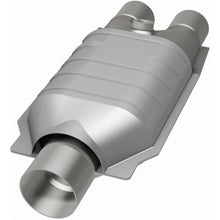 Load image into Gallery viewer, MagnaFlow Conv Universal 3/2 Single / Dual with O2 - Installation View