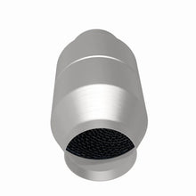 Load image into Gallery viewer, MagnaFlow Conv Universal 3.50 inch C/C Diesel - Installation View
