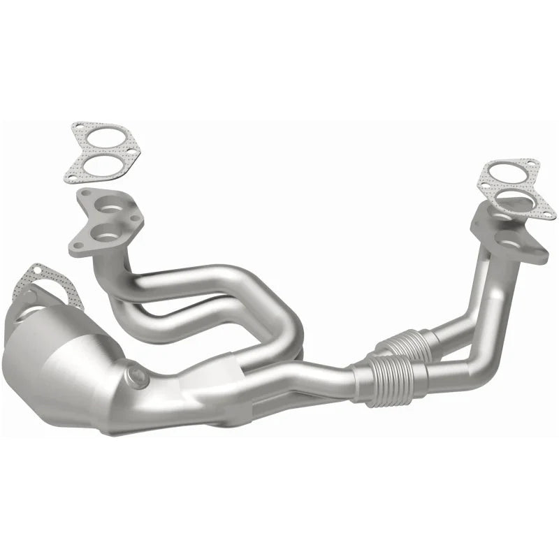 MagnaFlow Converter Direct Fit 06-11 Subaru Impreza 2.5L - Installation View