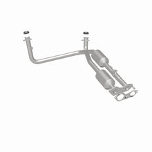 Load image into Gallery viewer, MagnaFlow Converter Direct Fit California Grade 5.7L fits 1996-2000 Cadillac / Chevrolet / GMC - Installation View