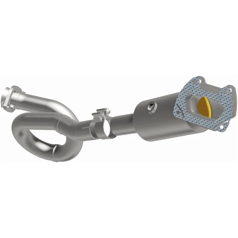 MagnaFlow Converter Direct Fit California Grade fits 2012-2017 Jeep Wrangler V6 3.6L - Side View