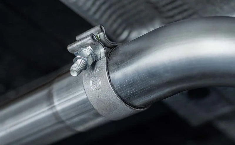 MagnaFlow D-Fit Muffler 409 SS 3in 17-19 Ford F150 Raptor 3.5L - Installation View