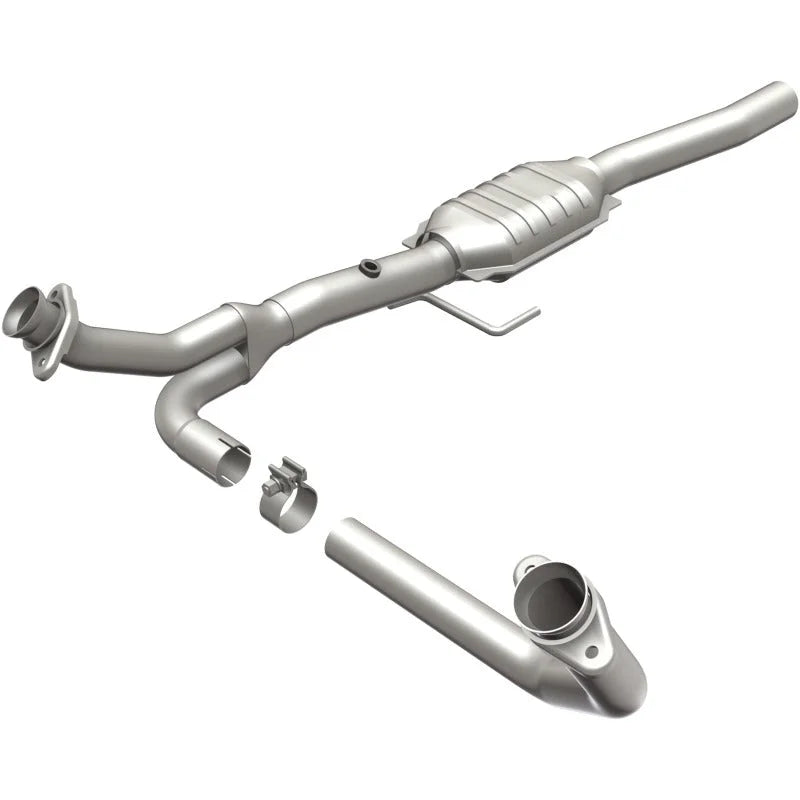 MagnaFlow Direct Fit Catalytic Converter 00-03 Dodge Dakota 3.9 2wd - Side View