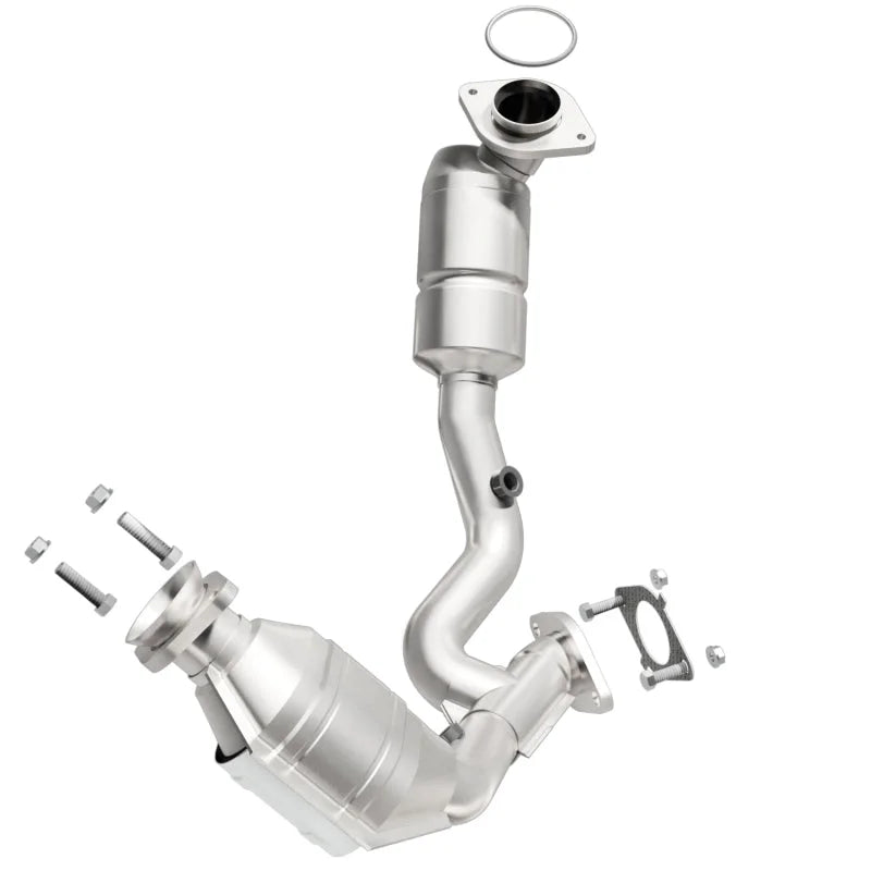MagnaFlow Direct Fit Catalytic Converter 00-03 Ford Taurus 3.0L fron - Side View