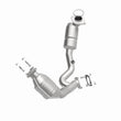 Load image into Gallery viewer, MagnaFlow Direct Fit Catalytic Converter 00-03 Ford Taurus 3.0L fron - Back View