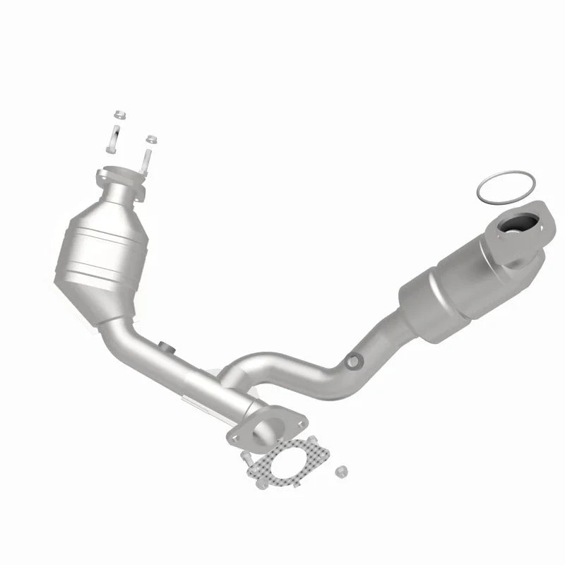 MagnaFlow Direct Fit Catalytic Converter 00-03 Ford Taurus 3.0L fron - Installation View