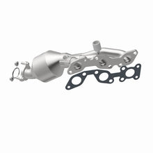Load image into Gallery viewer, MagnaFlow Direct Fit Catalytic Converter 01-04 Frontier Manifold Driver Side 3.3L - Installation View