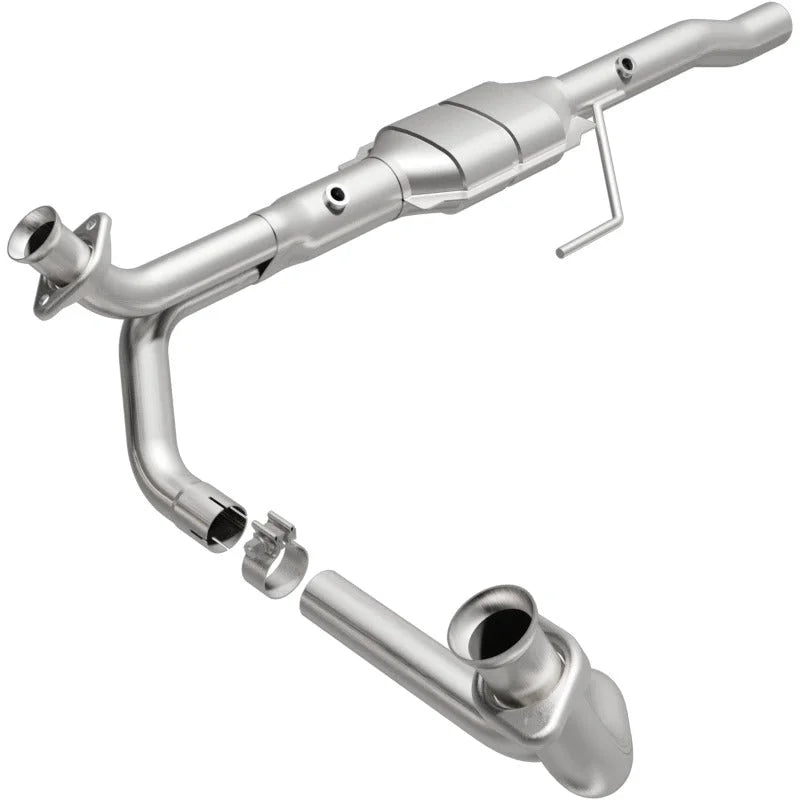 MagnaFlow Direct Fit Catalytic Converter 01 Dodge Ram 1500 - Side View