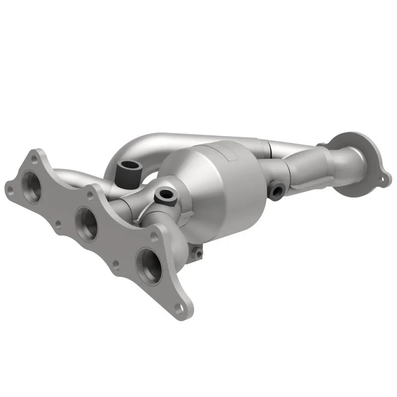 MagnaFlow Direct Fit Catalytic Converter 04-10 Mitsu Endeavor 3.8L - Side View