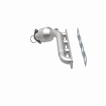 Load image into Gallery viewer, MagnaFlow Direct Fit Catalytic Converter 2003-2004 M45 V8 4.5 OEM Manifold - Side View