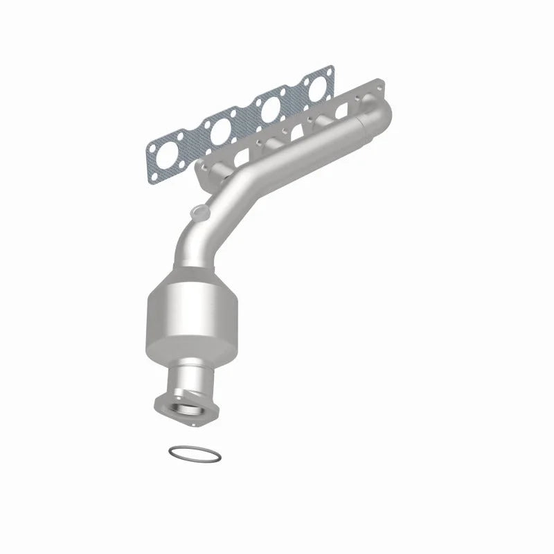 MagnaFlow Direct Fit Catalytic Converter 2003-2004 M45 V8 4.5 OEM Manifold - Back View
