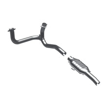 Load image into Gallery viewer, MagnaFlow Direct Fit Catalytic Converter 88-95 Ford Van 5.8L 49S - Main Product View