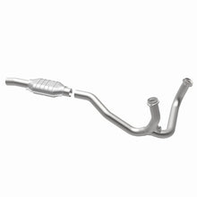 Load image into Gallery viewer, MagnaFlow Direct Fit Catalytic Converter 88-95 Ford Van 5.8L 49S - Installation View