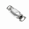 Load image into Gallery viewer, MagnaFlow Direct Fit Catalytic Converter 98-01 Nissan Altima 2.4L, Rear - Installation View